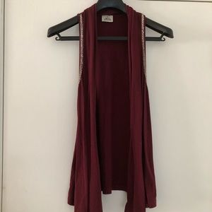 Ariat Vest with metal trim